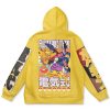 electric Flat Hoodie back - Anime Gifts Store