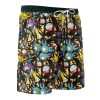 electric Hawaiian Swim Trunks Board Shorts side Knot - Anime Gifts Store