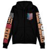 er3n Zip Hoodie Front Mockup - Anime Gifts Store