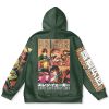 eren Flat Hoodie back - Anime Gifts Store