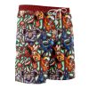 fighting Hawaiian Swim Trunks Board Shorts side Knot - Anime Gifts Store