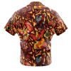 firetype Button Up Hawaiian Shirt back - Anime Gifts Store