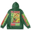 flygon Flat Hoodie back - Anime Gifts Store