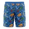 flying Hawaiian Swim Trunks Board Shorts back - Anime Gifts Store