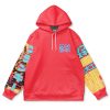 franky Flat Hoodie front 1 - Anime Gifts Store