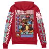 franky Zip Hoodie Back Mockup - Anime Gifts Store