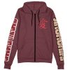 gaara Zip Hoodie Front Mockup - Anime Gifts Store