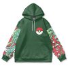 gardevoir Flat Hoodie front - Anime Gifts Store