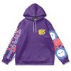 gengar Flat Hoodie front 3 - Anime Gifts Store