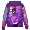 gengar Zip Hoodie Back Mockup 1 1 - Anime Gifts Store