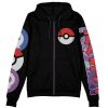 gengar v2 Zip Hoodie Front Mockup - Anime Gifts Store