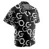 ggo Button Up Hawaiian Shirt side - Anime Gifts Store