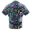 ghostpoke Button Up Hawaiian Shirt back - Anime Gifts Store