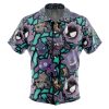 ghostpoke Button Up Hawaiian Shirt front - Anime Gifts Store