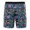 ghostpoke Hawaiian Swim Trunks Board Shorts back - Anime Gifts Store