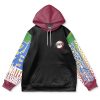 giyu Flat Hoodie front 1 - Anime Gifts Store