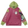 giyu Flat Hoodie front - Anime Gifts Store