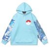 glaceon Flat Hoodie front - Anime Gifts Store