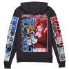 gogeta Zip Hoodie Back Mockup - Anime Gifts Store