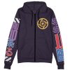 gojo Zip Hoodie Front Mockup 1 - Anime Gifts Store