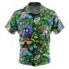 grasstype Button Up Hawaiian Shirt front - Anime Gifts Store