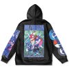 greninja Flat Hoodie back - Anime Gifts Store