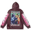 guns Flat Hoodie back - Anime Gifts Store