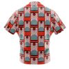 hanafuda Button Up Hawaiian Shirt back 1 - Anime Gifts Store