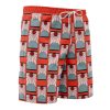 hanafuda Hawaiian Swim Trunks Board Shorts side Knot - Anime Gifts Store