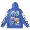 ice Flat Hoodie back - Anime Gifts Store