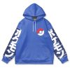 ice Flat Hoodie front - Anime Gifts Store