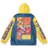 infernape Flat Hoodie back - Anime Gifts Store