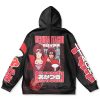 itachi Flat Hoodie back 1 - Anime Gifts Store