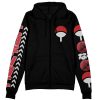 itachi Zip Hoodie Front Mockup - Anime Gifts Store