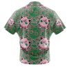 jiggly Button Up Hawaiian Shirt back - Anime Gifts Store