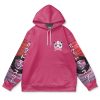 jigglypuff Flat Hoodie front - Anime Gifts Store