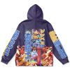 jinbe Flat Hoodie back - Anime Gifts Store