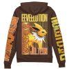 jolteon Zip Hoodie Back Mockup - Anime Gifts Store