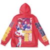 kana Flat Hoodie back - Anime Gifts Store