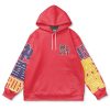 kana Flat Hoodie front - Anime Gifts Store