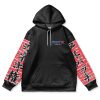 kaneki Flat Hoodie front - Anime Gifts Store