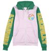 kazuma Zip Hoodie Front Mockup - Anime Gifts Store