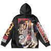 kenpachi Flat Hoodie back 1 - Anime Gifts Store