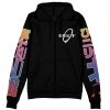 kessoku Zip Hoodie Front Mockup - Anime Gifts Store