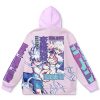 killua Flat Hoodie back 1 - Anime Gifts Store