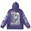 killua Flat Hoodie back 2 - Anime Gifts Store