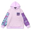 killua Flat Hoodie front 1 - Anime Gifts Store