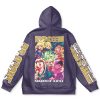 kingdom Flat Hoodie back - Anime Gifts Store