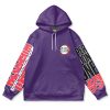 kokushibo Flat Hoodie front 1 - Anime Gifts Store