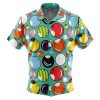 korosensei Button Up Hawaiian Shirt front new - Anime Gifts Store